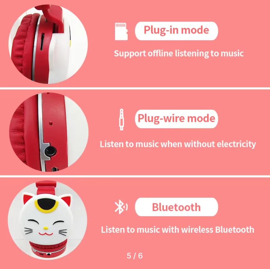 Children's Cartoon Headphones